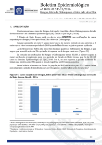 Veja o Boletim - Secretaria de Estado de Saúde de Mato Grosso