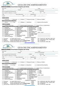 DADOS DA EMPRESA (Preenchimento Obrigatório