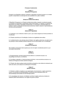 Constituição da República Potuguesa - iscte-iul