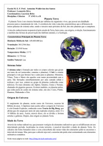 Planeta Terra - Ciências (719109) - Blog