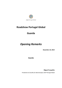 Roadshow - aicep Portugal Global