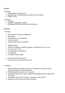 Ciências 1º trimestre Características dos seres vivos Biologia celular