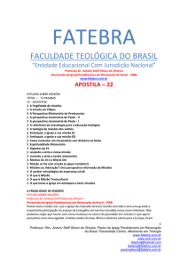 faculdade teológica do brasil