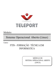 FTIN - Sistema Opera.. - Ensino a Distância de Qualidade