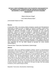 ESTUDO CLÍNICO-EPIDEMIOLÓGICO DOS PACIENTES COM