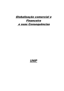 Globalização comercial e Financeira