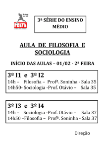 aula de filosofia e sociologia