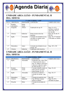 unidade area leão - fundamental ii dia: 18/03/16 7º ano turma “am”