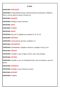 disciplina: redação conteúdo - colegiobatistacariri.com.br