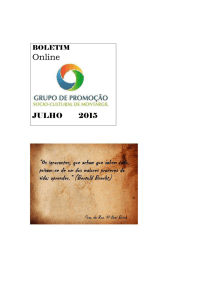 julho 2015 - Grupo de Promoção Sócio Cultural de Montargil