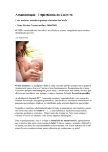 Leite materno: substância protege o intestino dos bebês