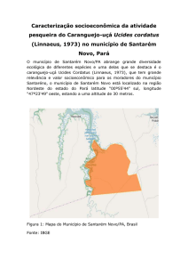 (Linnaeus, 1973) no município de Santarém Novo, Pará