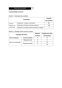 Teste de avaliação 2