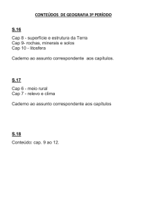 conteúdos de geografia 3º período s.16