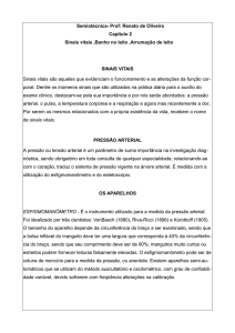 Semiotécnica- Prof: Renato de Oliveira Capitulo 2 Sinais vitais