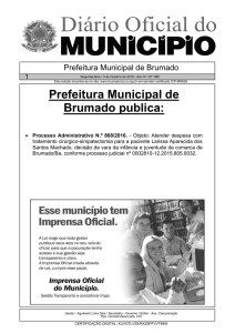 Prefeitura Municipal de Brumado publica