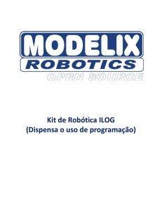 Kit de Robótica ILOG – Dispensa o uso de