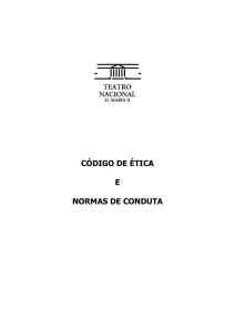 Código de Ética - Teatro Nacional D.Maria II