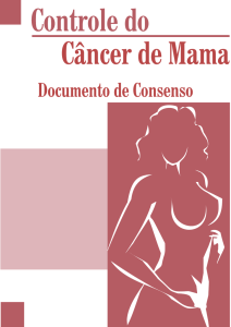 controle do câncer de mama - BVS MS