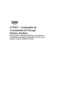 CTEEP – Companhia de Transmissão de Energia Elétrica