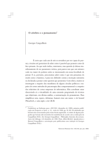 O c&eacute;rebro e o pensamento*