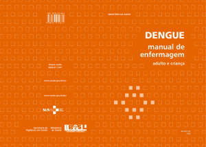 Dengue : manual de enfermagem – adulto e criança