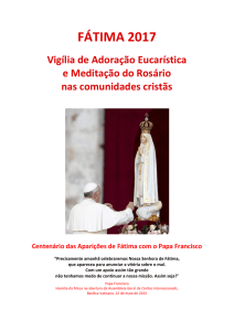 Vigília de Oração - Conferência Episcopal Portuguesa