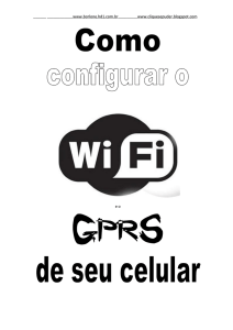 configurar o wifi e o gprs do MP15 - NC Net