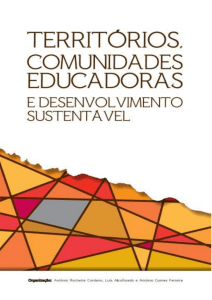 Livro "Territórios, Comunidades Educadoras e Desenvolvimento