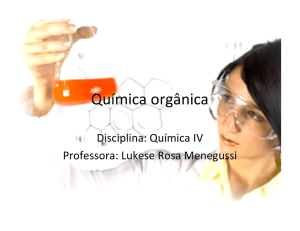 Química orgânica - IFSC Campus Joinville