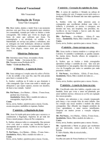 Santo Terço Vocacional - Arquidiocese de Campinas