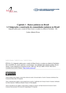 Capítulo 1 - Raízes judaicas no Brasil 1.3 Imigração