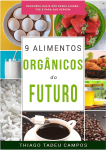 Alimentos orgânicos - Thiago Tadeu Campos