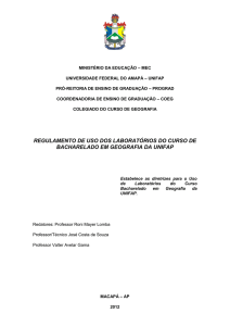 regulamento de uso dos laboratórios do curso de