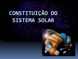constituição do sistema solar