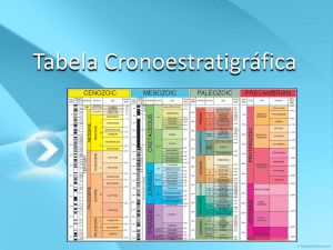 Tabela Cronoestratigráfica - Portofoliogeo