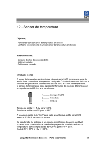 12 - Sensor de temperatura