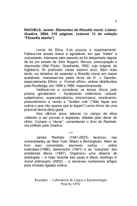 Resenhas -- Laboratório de Lógica e Epistemologia Print by UFSJ