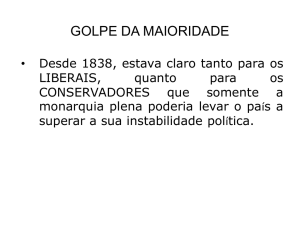 GOLPE DA MAIORIDADE