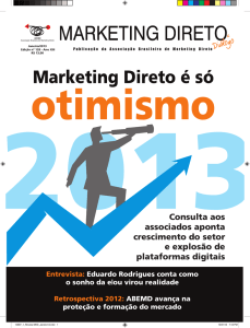 Revista Marketing Direto - Número 128, Ano 13, Janeiro