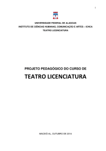 teatro licenciatura