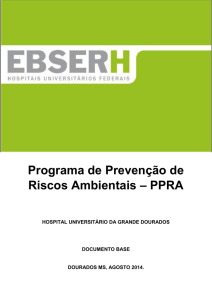 Programa de Prevenção de Riscos Ambientais – PPRA