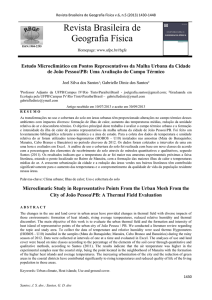 Revista Brasileira de Geografia Física