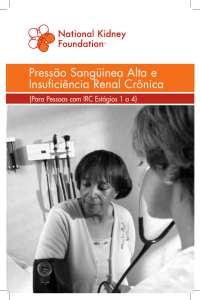 Pressão Sangüínea Alta e Insuficiência Renal Crônica