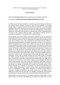 Proposta de painel Organização: José Vicente Serrão