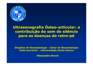 Ultrasonografia Ósteo-articular – Alessandra Bruns