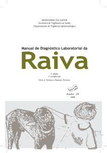 Manual de Diagnóstico Laboratorial da Raiva - BVS MS