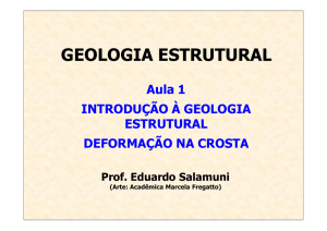 introdução - geologia estrutural