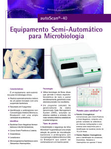 Equipamento Semi-Automático para Microbiologia