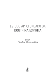 ESTUDO APROFUNDADO DA DOUTRINA ESPÍRITA